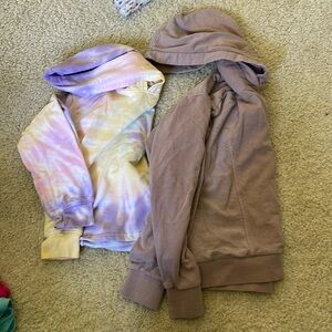 2 medium youth hoodies